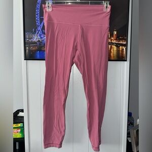 Women's Pink Lululemon Leggings